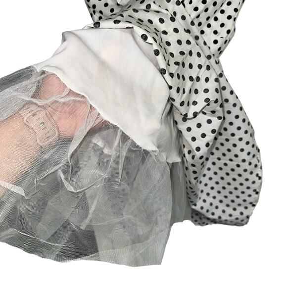 Active USA Polka Dot Strappy Shift Dress - Picture 7 of 9